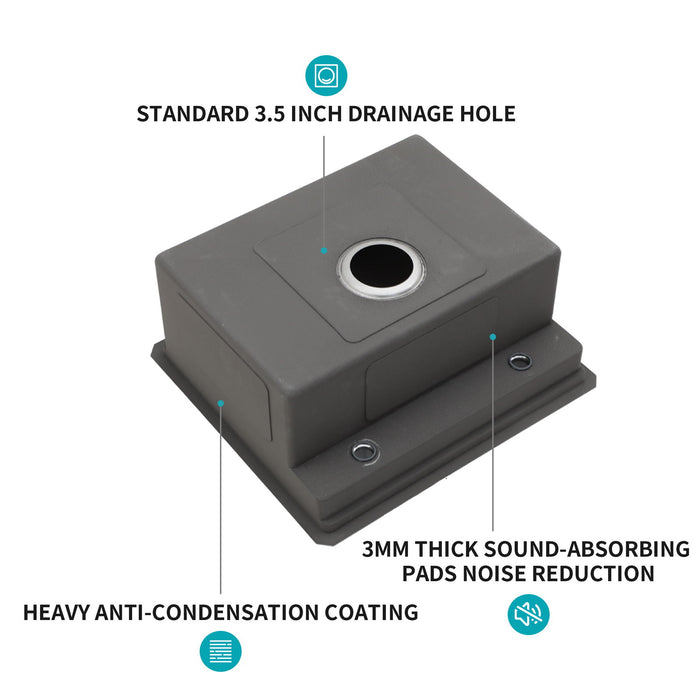 Undermount Bar Sink With Folding Faucet