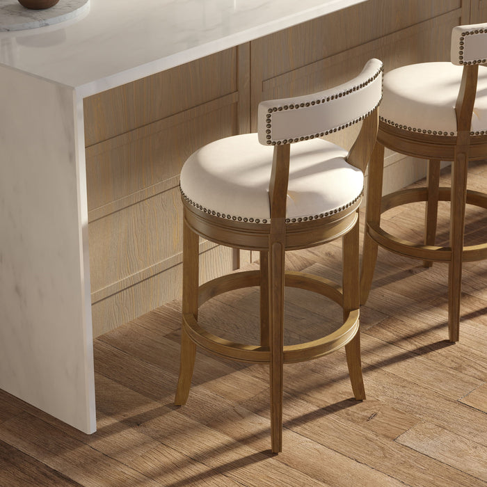 Stool & Upholstered Seat And Back