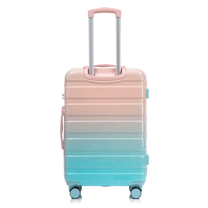 Luggage Set 20" /24" /28" With Combination Lock And Silent Wheels
