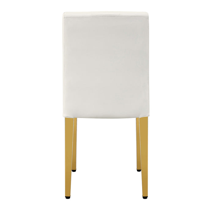 Dining Chairs With Ergonomic Buckle Backrest Comfort