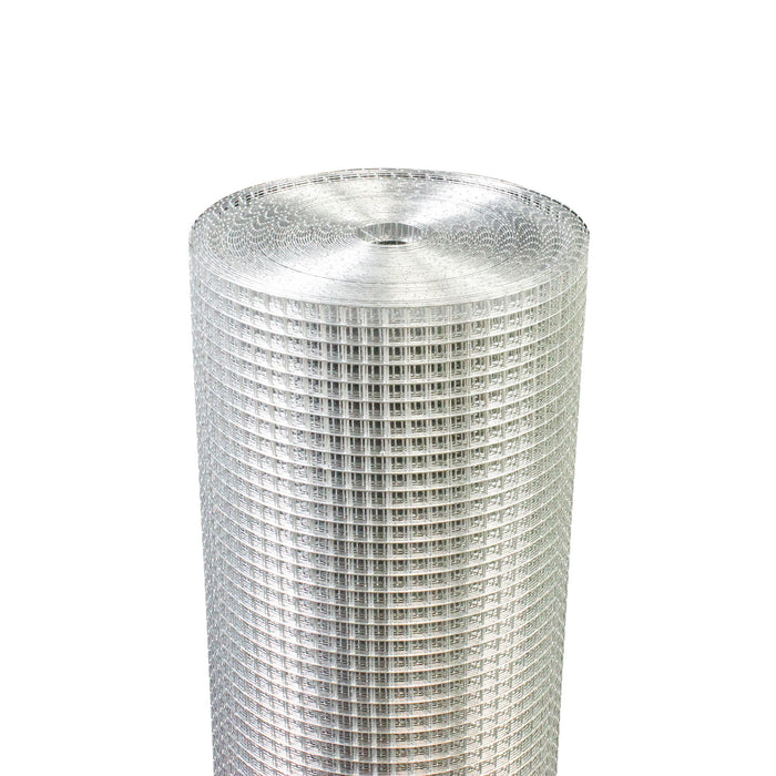 Galvanized Hardware Cloth, Wire Fence Roll For Gardening And Animal Protection - Silver