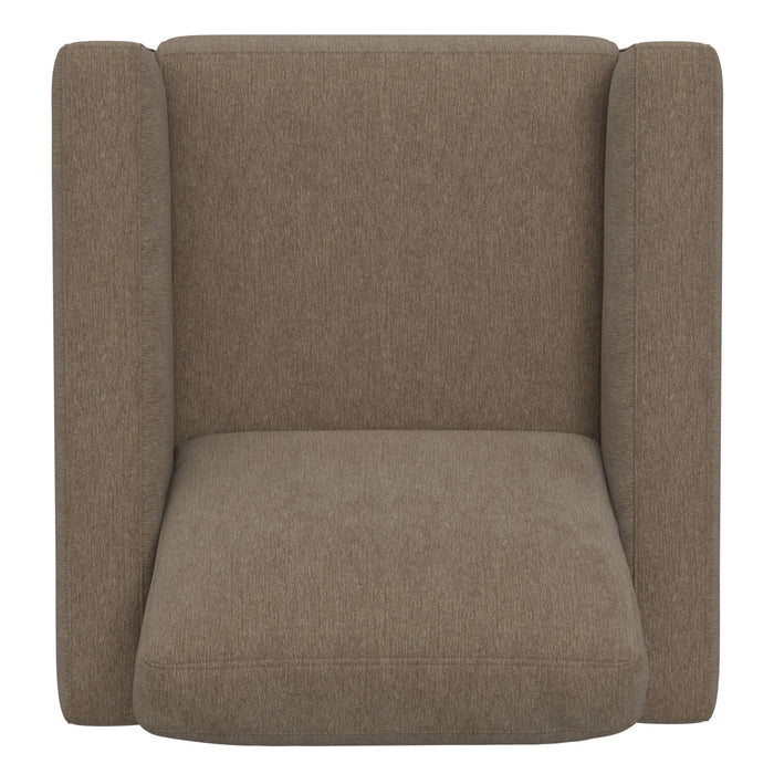 Accent Chair With Track Arm Design
