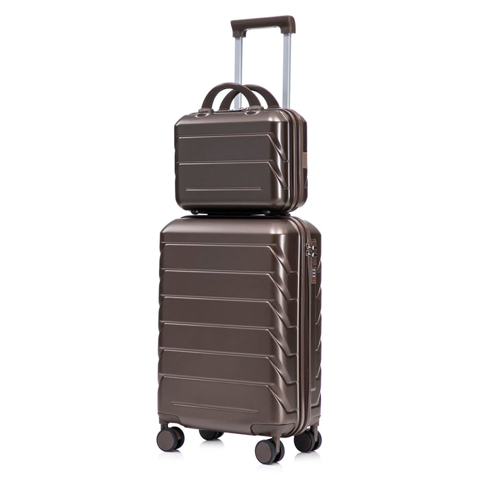 Spinner Luggage Set With Combination Lock