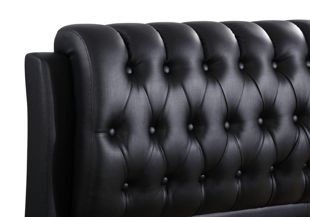 Tufted Upholstered Bed