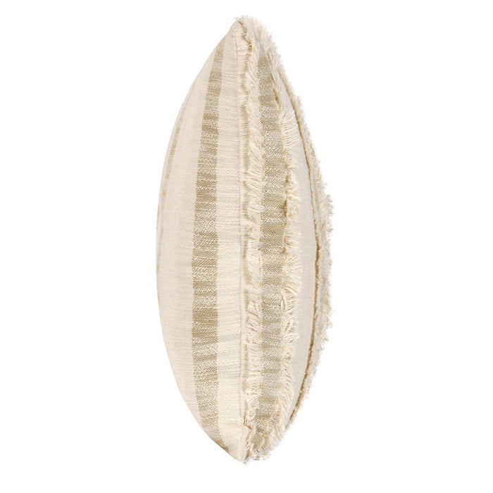 Nenna - 22" x 22" AF Pillow - Natural / Ivory