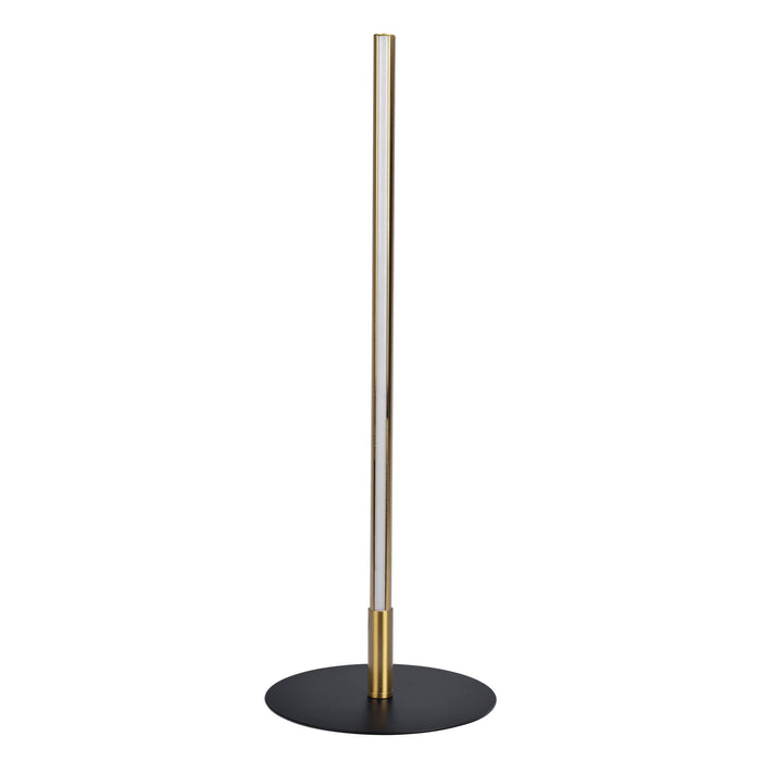 Dimond - LED Table Lamp With On / Off Switch Round Base - Black / Gold
