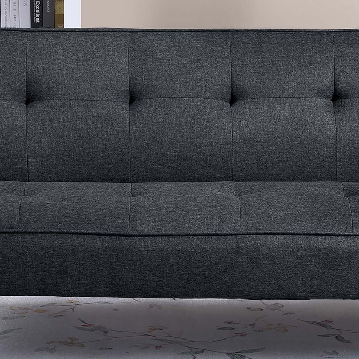 Tufted Sofa With USB Port For Living Room