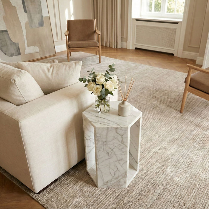 Modern Minimalist Hexagon Side Table