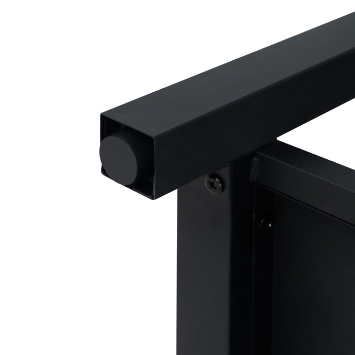 Modern Freestanding Bathroom Vanity With Ceramic Sink, Hot And Cold Faucet, Storage Cabinet & Open Shelf