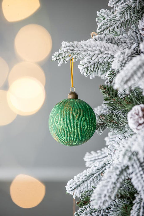 Christmas Ball Glass Decorative Hanging Ball Christmas Tree Ornaments For Holiday Party Decorations