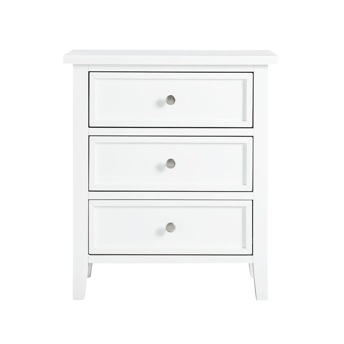 Luca - 3 Drawer Nightstand