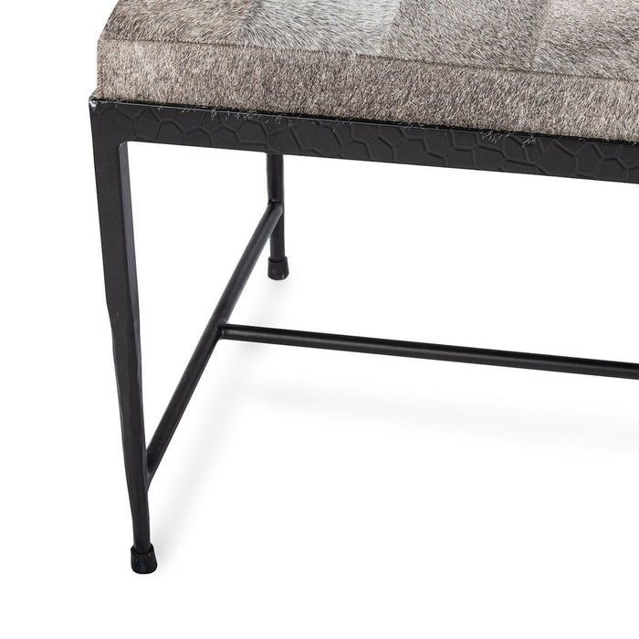 Achen - Hide 60" Bench