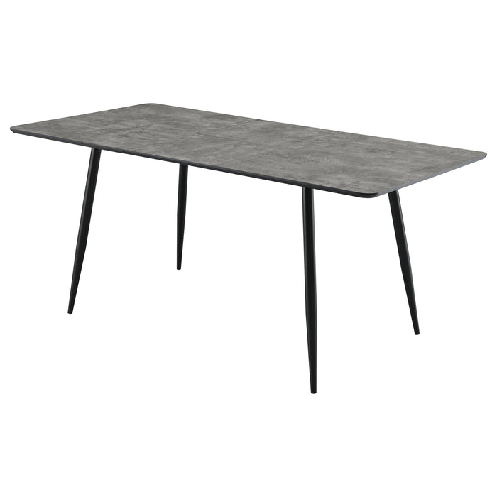 Grant - Extension Dining Table With Butterfly Leaf - Gray