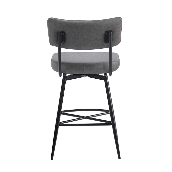 Retro Swivel Counter Stools (Set of 2)