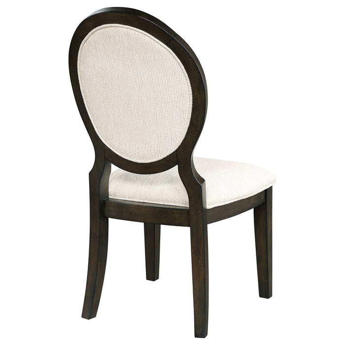 Fulton - Oval Back Dining Side Chair (Set of 2) - Espresso