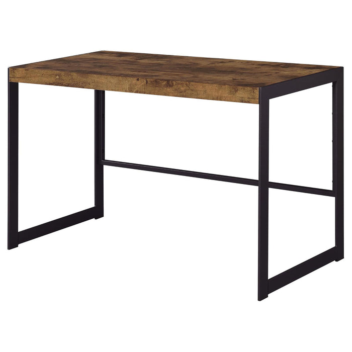 Writing Desk Design, Compact Size For Small Spaces - Brown