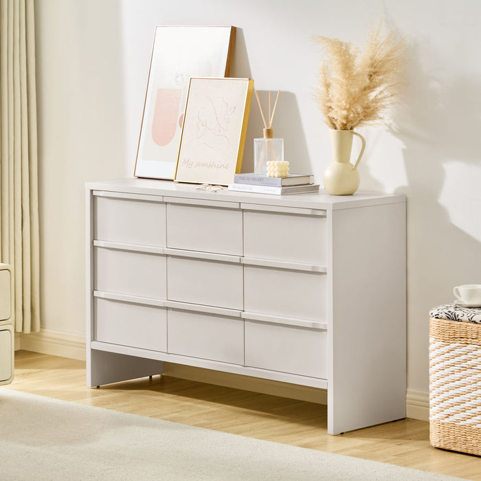 Sideboard Buffet Cabinet With Storage, 2 Doors 3 Drawers