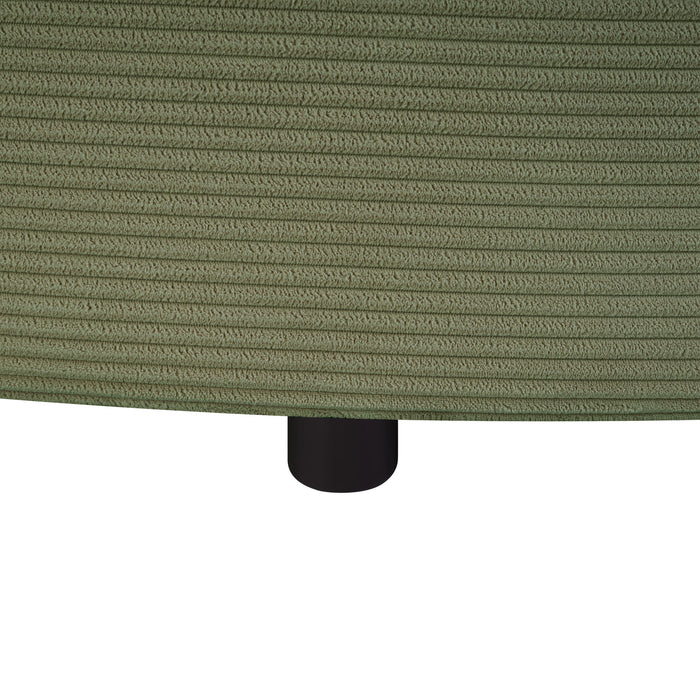 Oversized Double Chaise Lounge Sofa With USB Ports