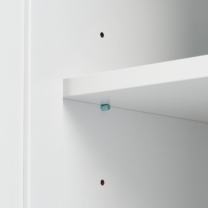 Tall Storage Cabinet With 2 Drawers For Bathroom