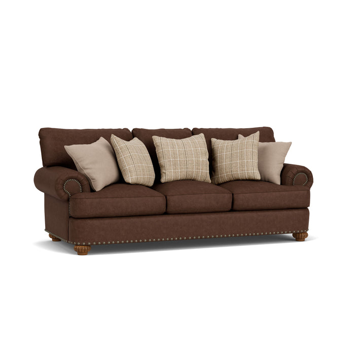 Patterson - Fabric Sofa, Nailhead Trim