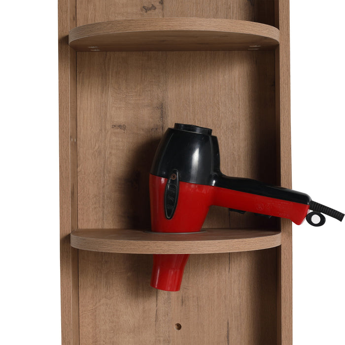 Bathroom Wall Mounted Storage Rack With Float Mounting Design