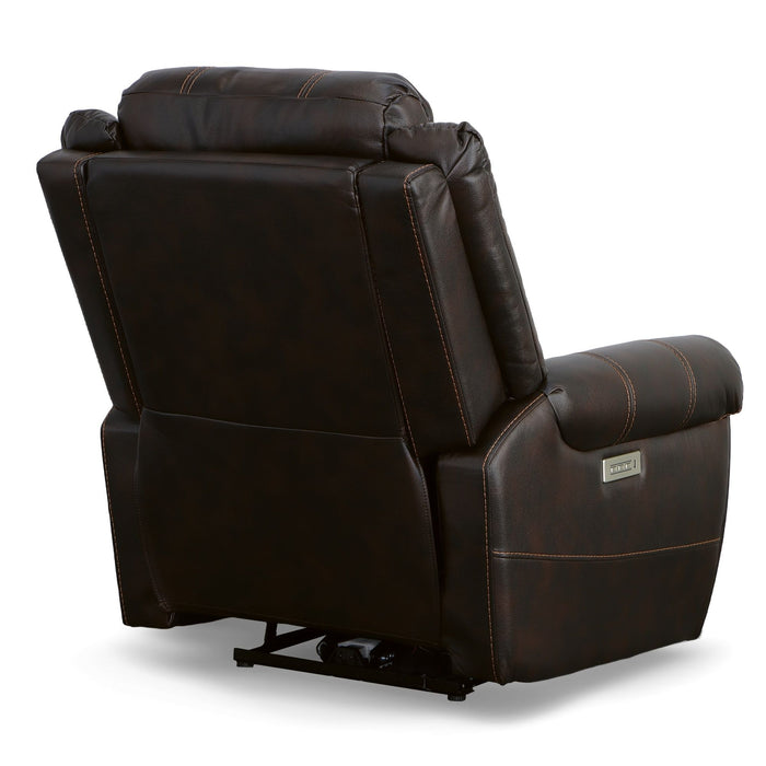 Oscar - Power Recliner With Power Headrest - Molasses