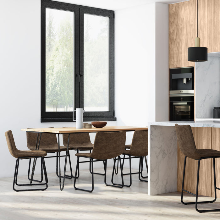 Warner - Dining Chair (Set of 2) - Distressed Brown