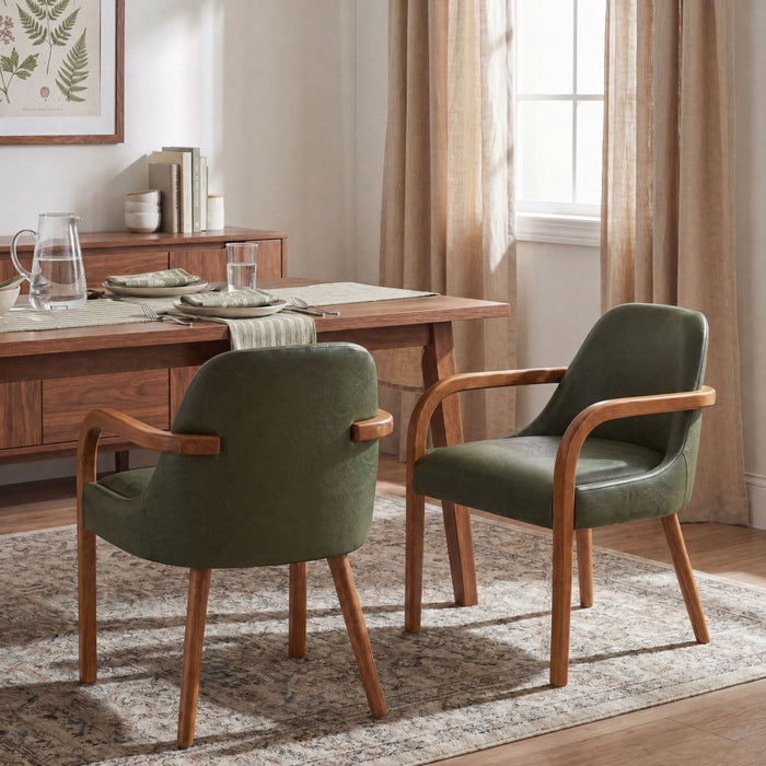 Dining Upholstered Armchairs (Set of 2)