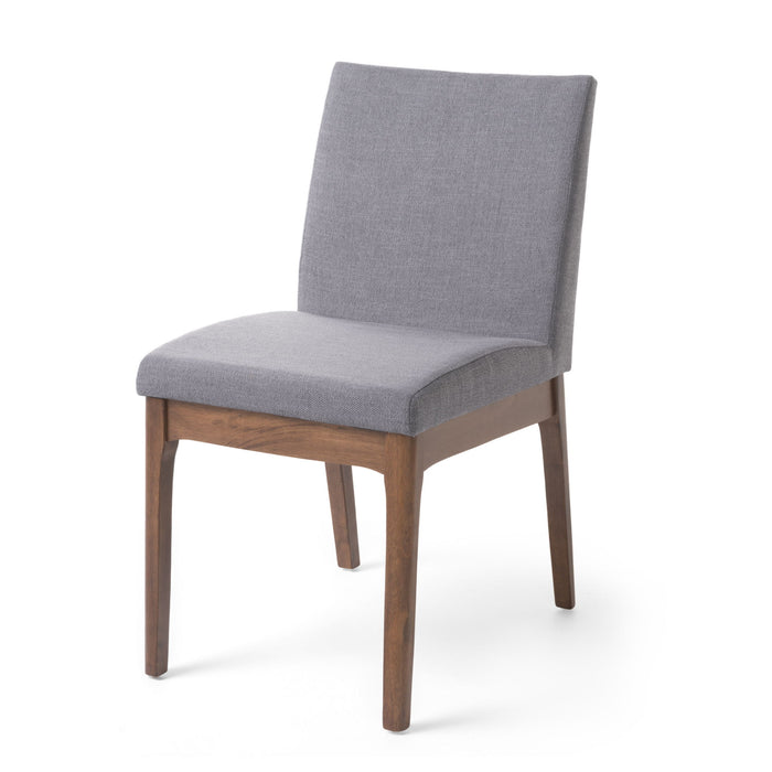Contemporary Fabric Comfort Dining Chairs (Set of 2)