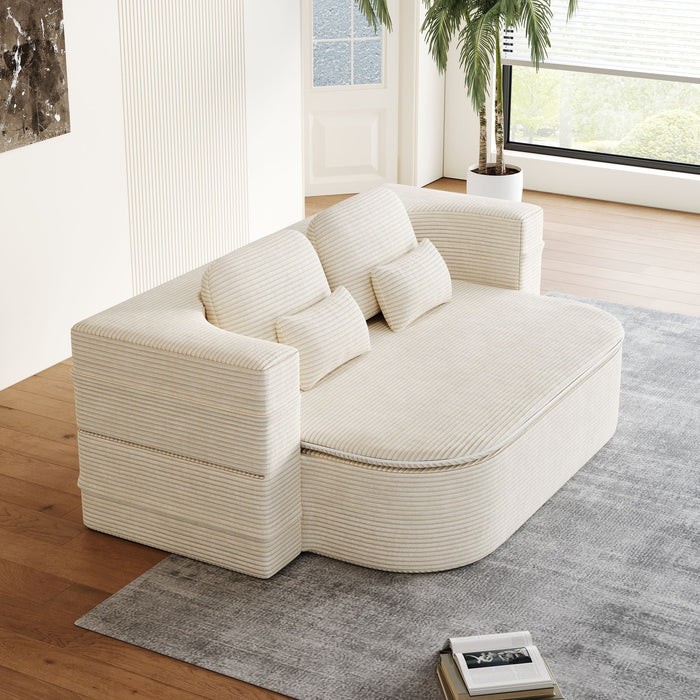 2 In 1 Foldable Sofa Bed With Multi Functional Blanket