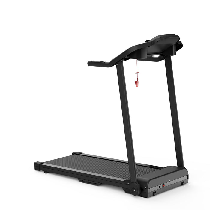Foldable Treadmill 2.5Hp Electric Running Machine For Home - Black