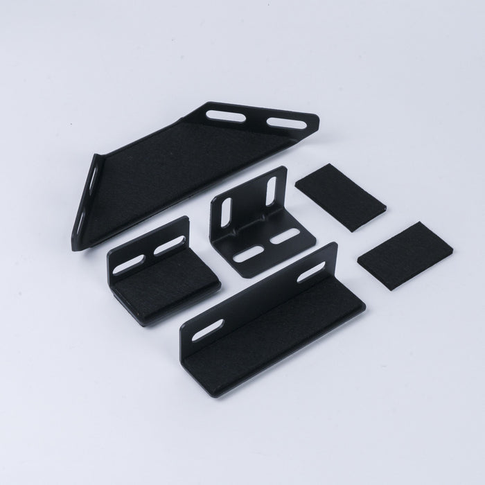 Upholstered Platform Bed With Special Shaped Velvet Headboard