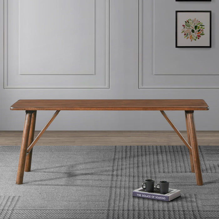 Molly - Bench - Walnut Brown