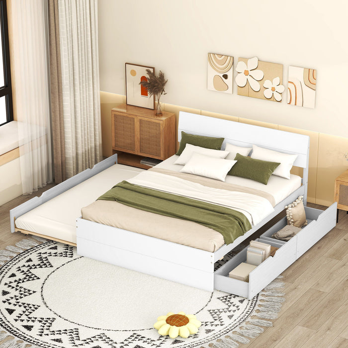 Modern Bed Frame With Headboard And Footboard