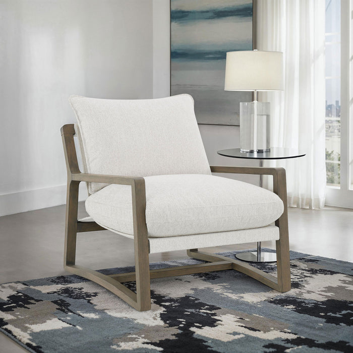 O'Brien - Upholstered Accent Chair - Sand