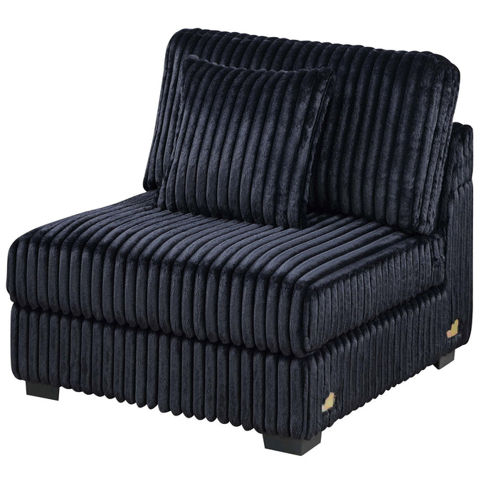 Contemporary Style Modular Sectional Sofa Set With USB, Cup Holder