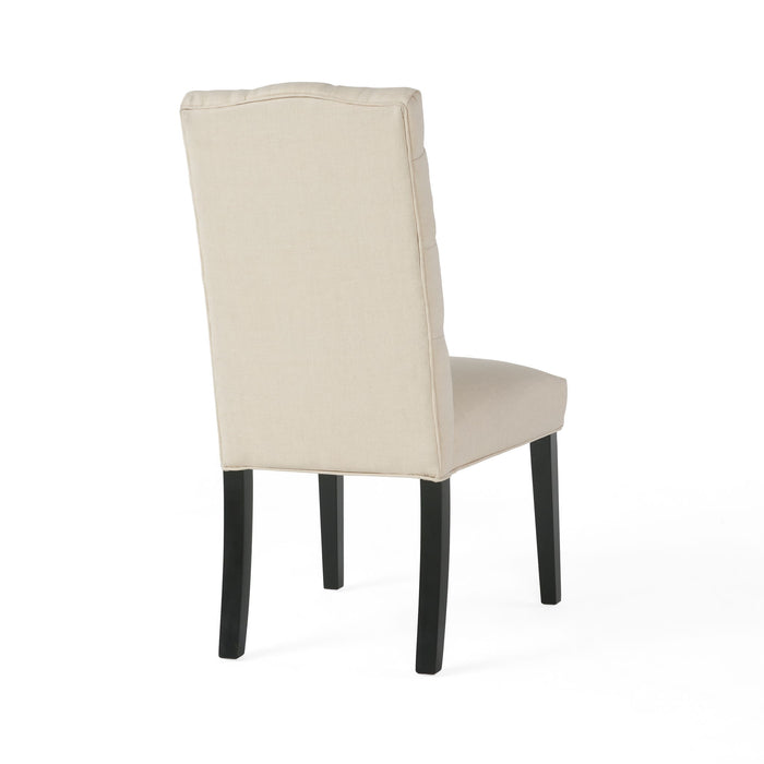 Harding - Tufted Dining Chair (Set of 2) - Natural