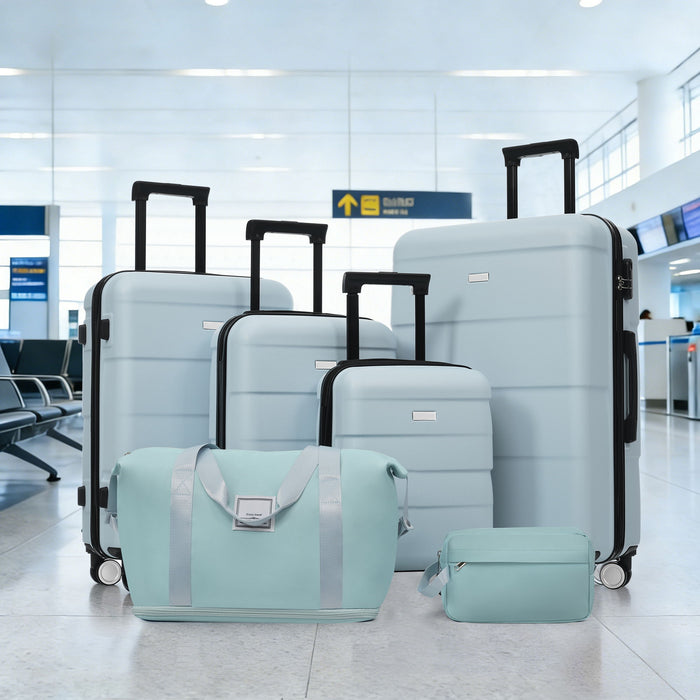 Hardshell Luggage Set 6 Piece With Duffel & Toiletry Bag