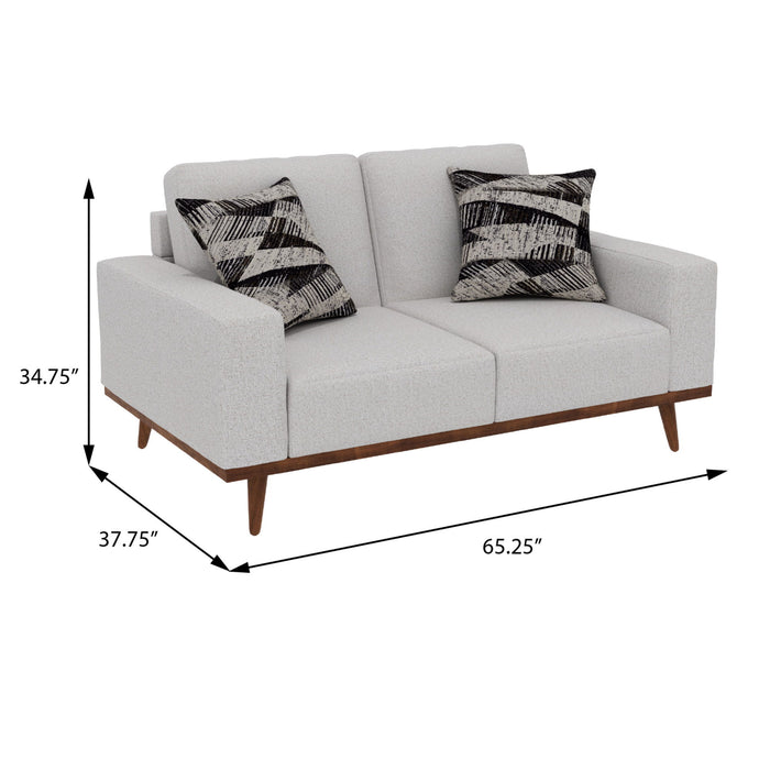 Heath - Loveseat - Delphi Cream