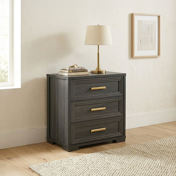 Colorado - Nightstand - Charcoal