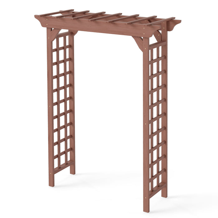 Wedding Arbor With Trellis Design