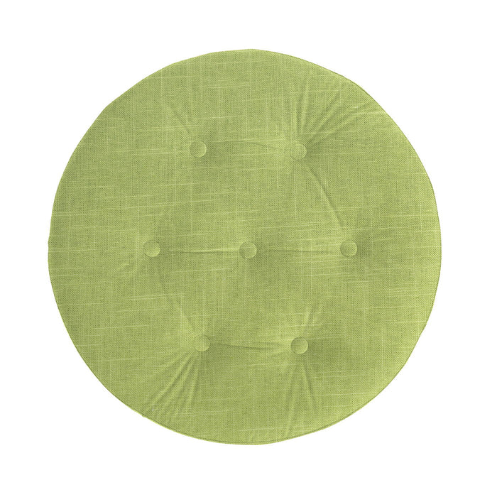 Yolanda - Round Upholstered Accent Ottoman