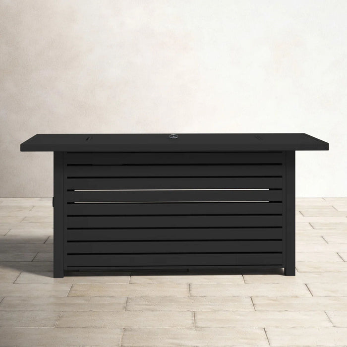 Propane / Gas Outdoor Fire Pit Table With Lid