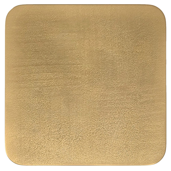 Bassett - Cast Aluminum Side Table - Brown