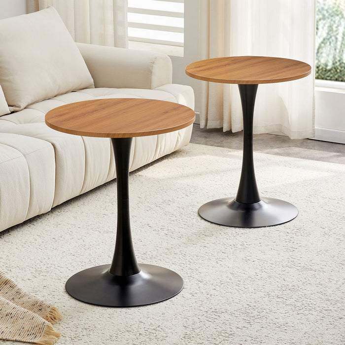 Round Dining Table With Thickened Top For Kitchen