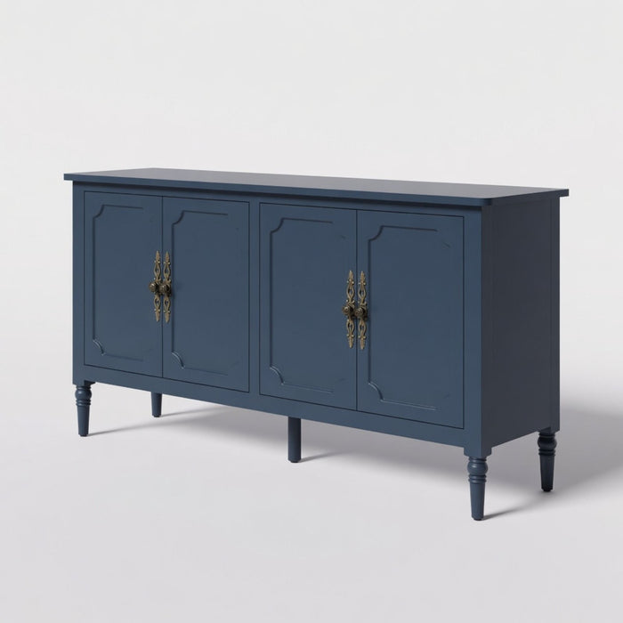 Vintage Buffet Cabinet With Adjustable Shelves