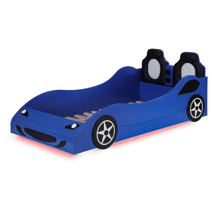 Solana - Race Car Bed With Underglow Lights