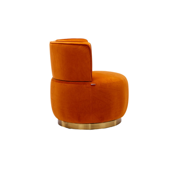360 Degree Swivel Cuddle Barrel Accent Sofa Chair