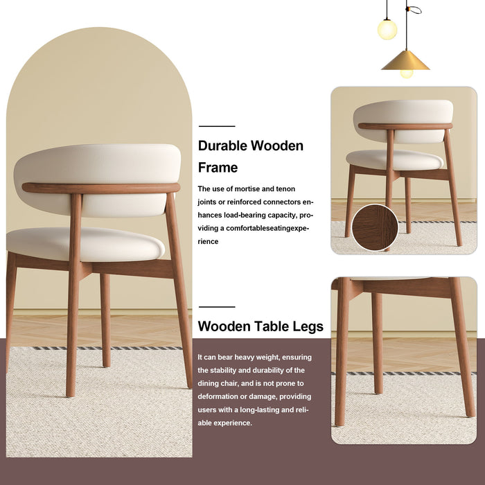 Mid-Century Modern Dining Chair (Set of 2)