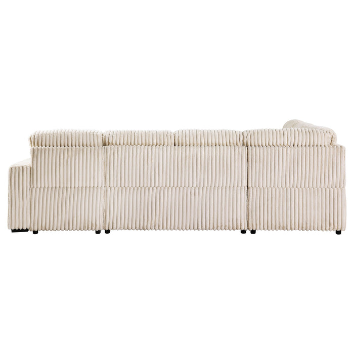 Thurston - Storage Sectional Sofa With Pop Up Bed